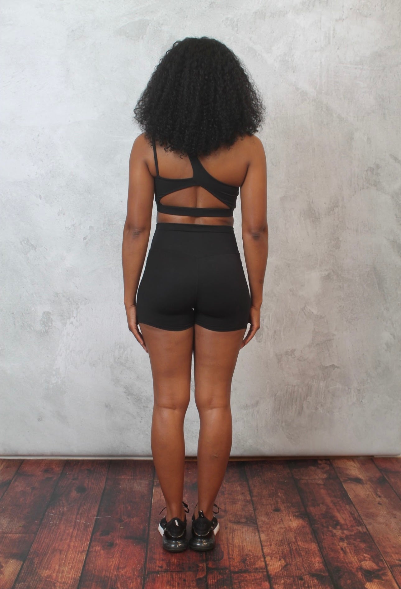 ONE SHOULDER 2 PIECE SHORT SET